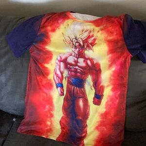 Dragon Ball Z Custom Made shirt!! Never Worn XL